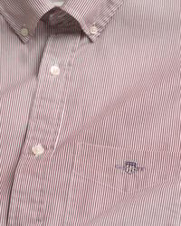 Camicia classica in popeline a righe Banker regular fit