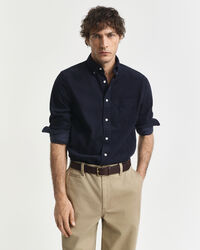 Camicia in velluto a coste regular fit