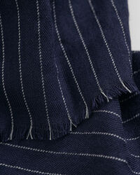 Sciarpa gessata in finissima lana merino