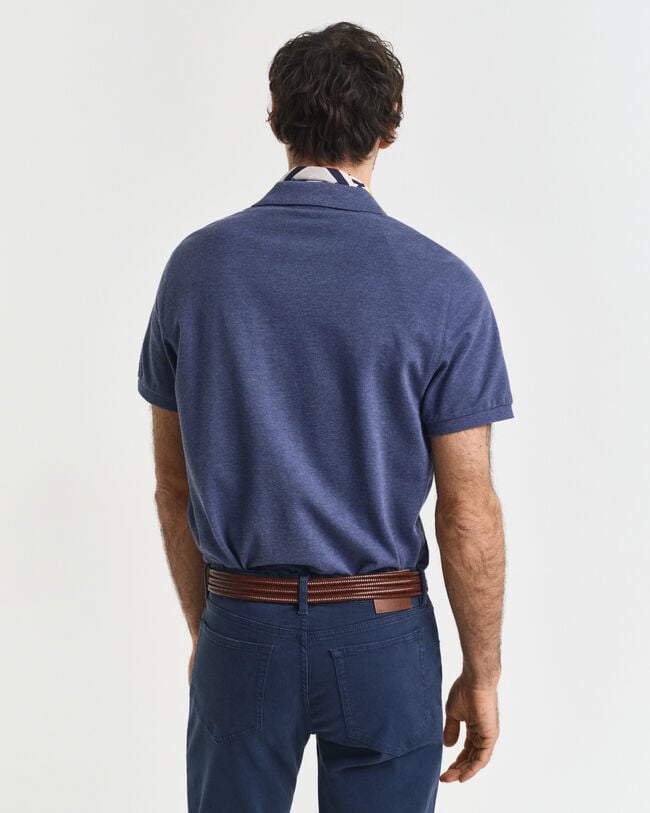 Polo Shield in piqué regular fit