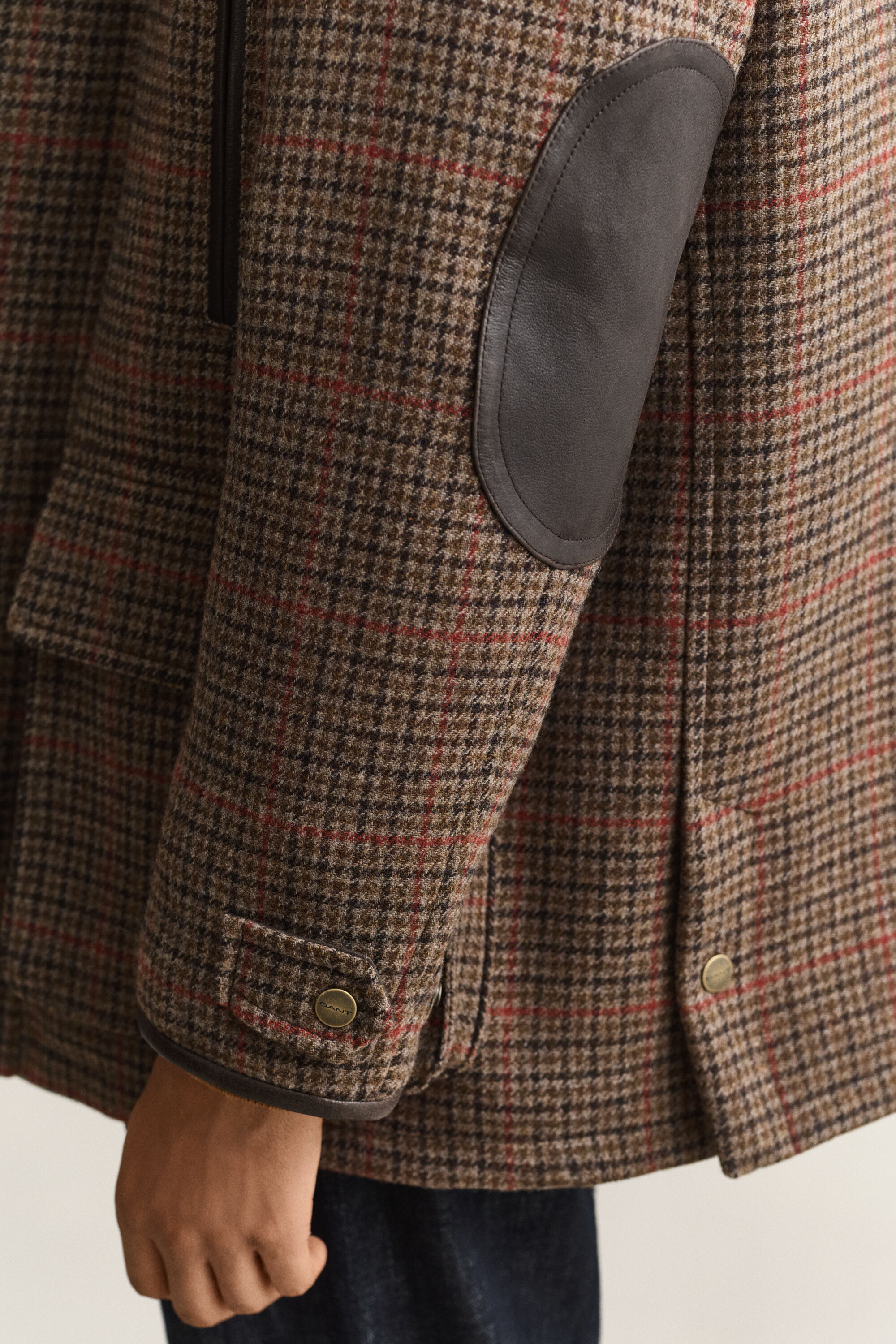 Giacca Decker in tweed britannico