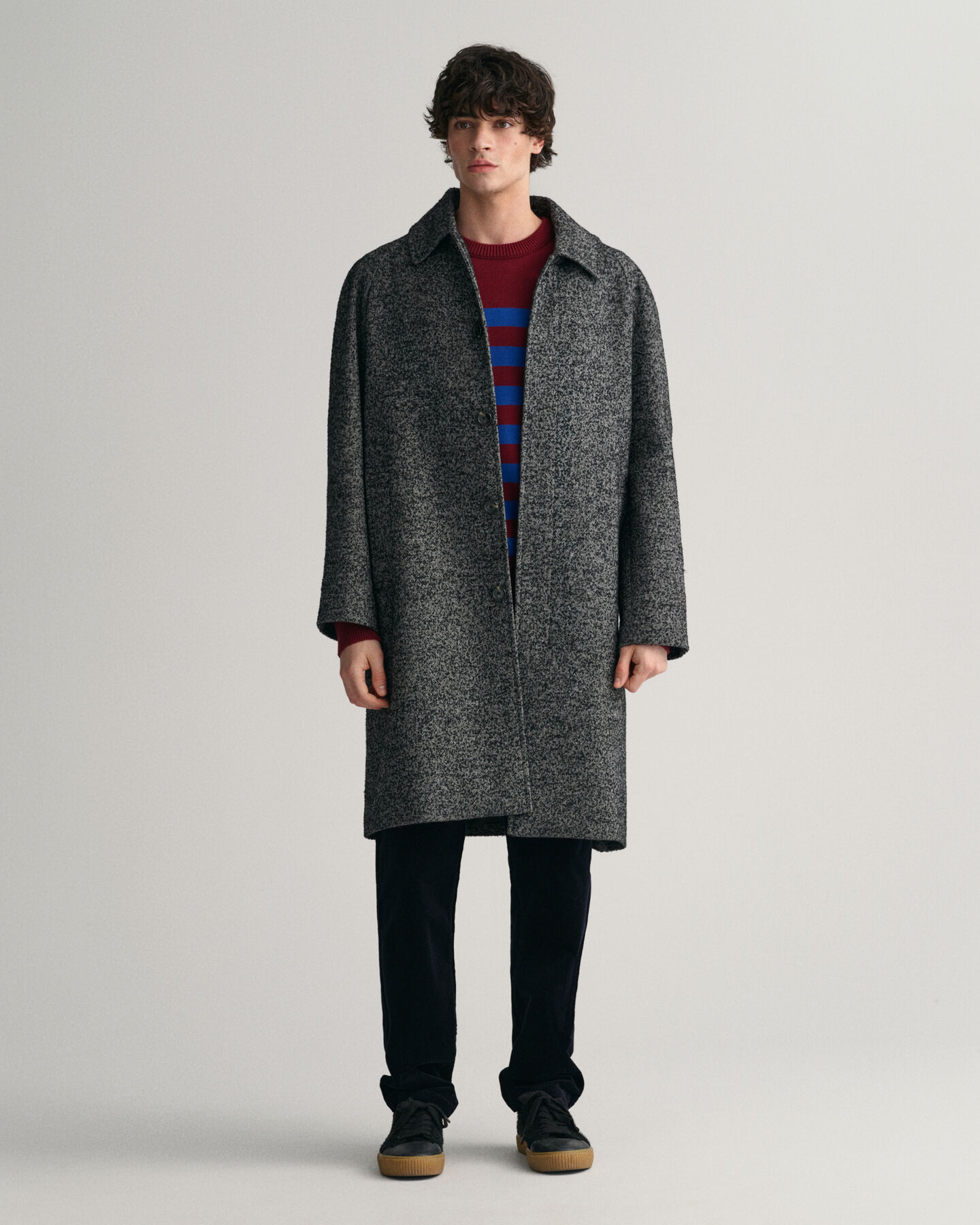 Maglia girocollo a righe Breton