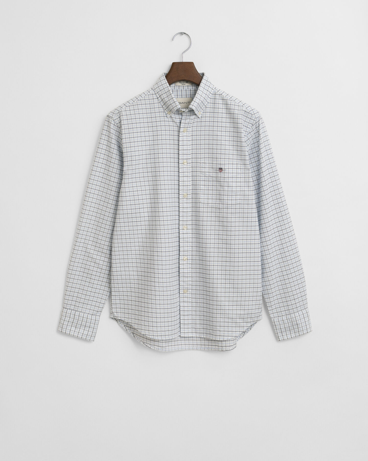 Camicia Oxford tattersall classica regular fit