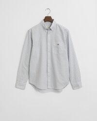 Camicia Oxford tattersall classica regular fit