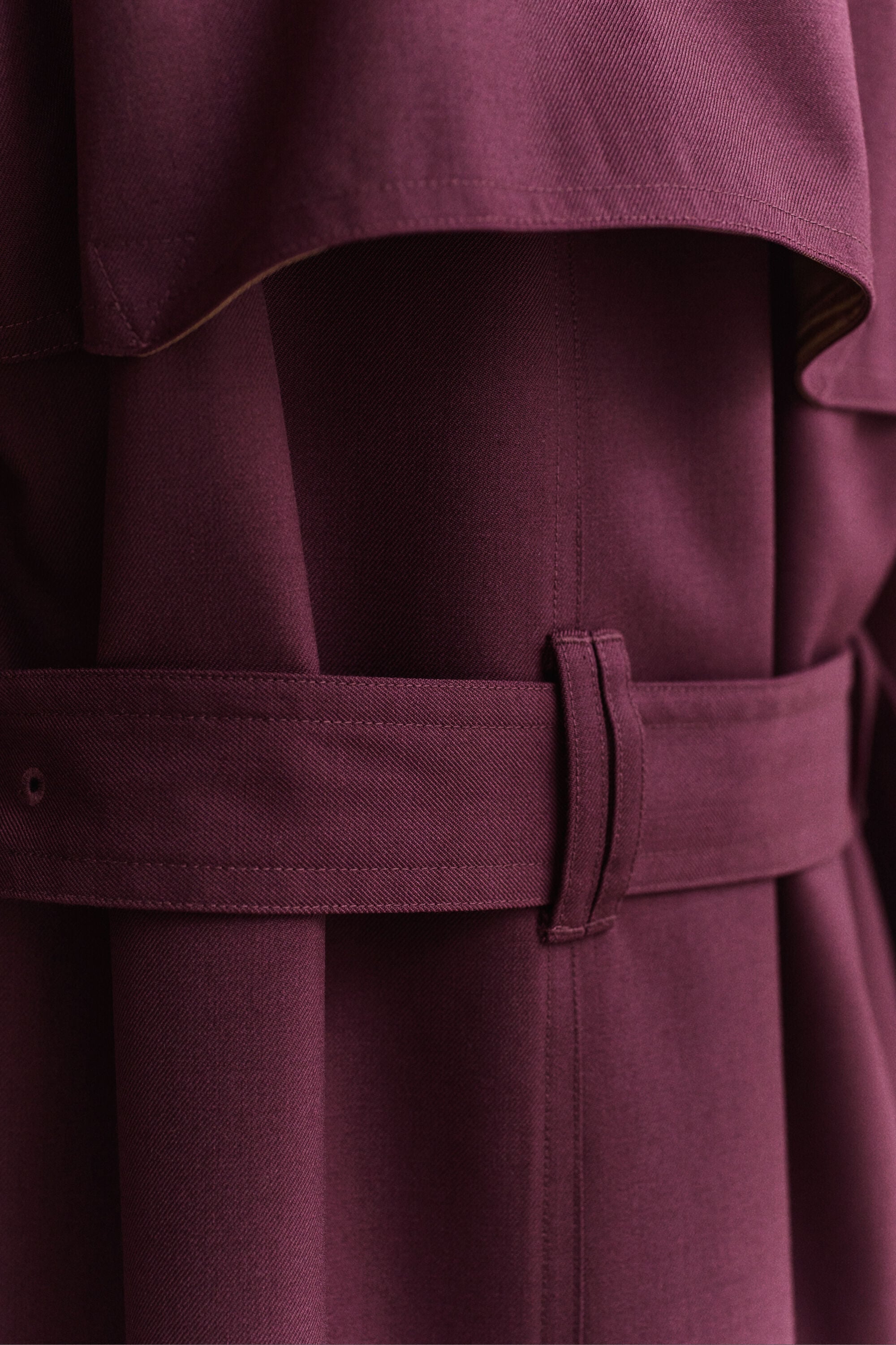 Trench in misto lana