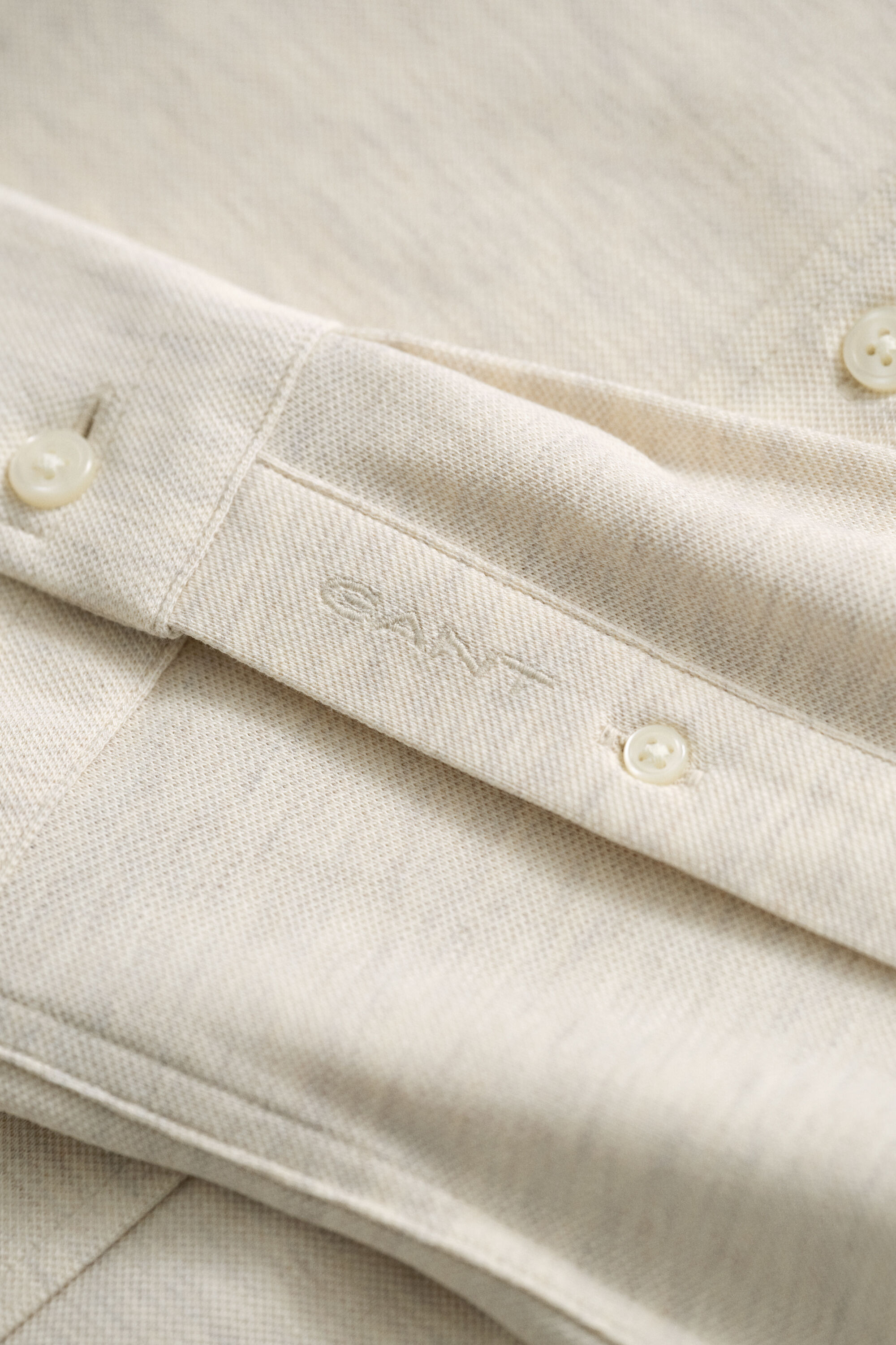 Camicia in jersey di piqué elasticizzato