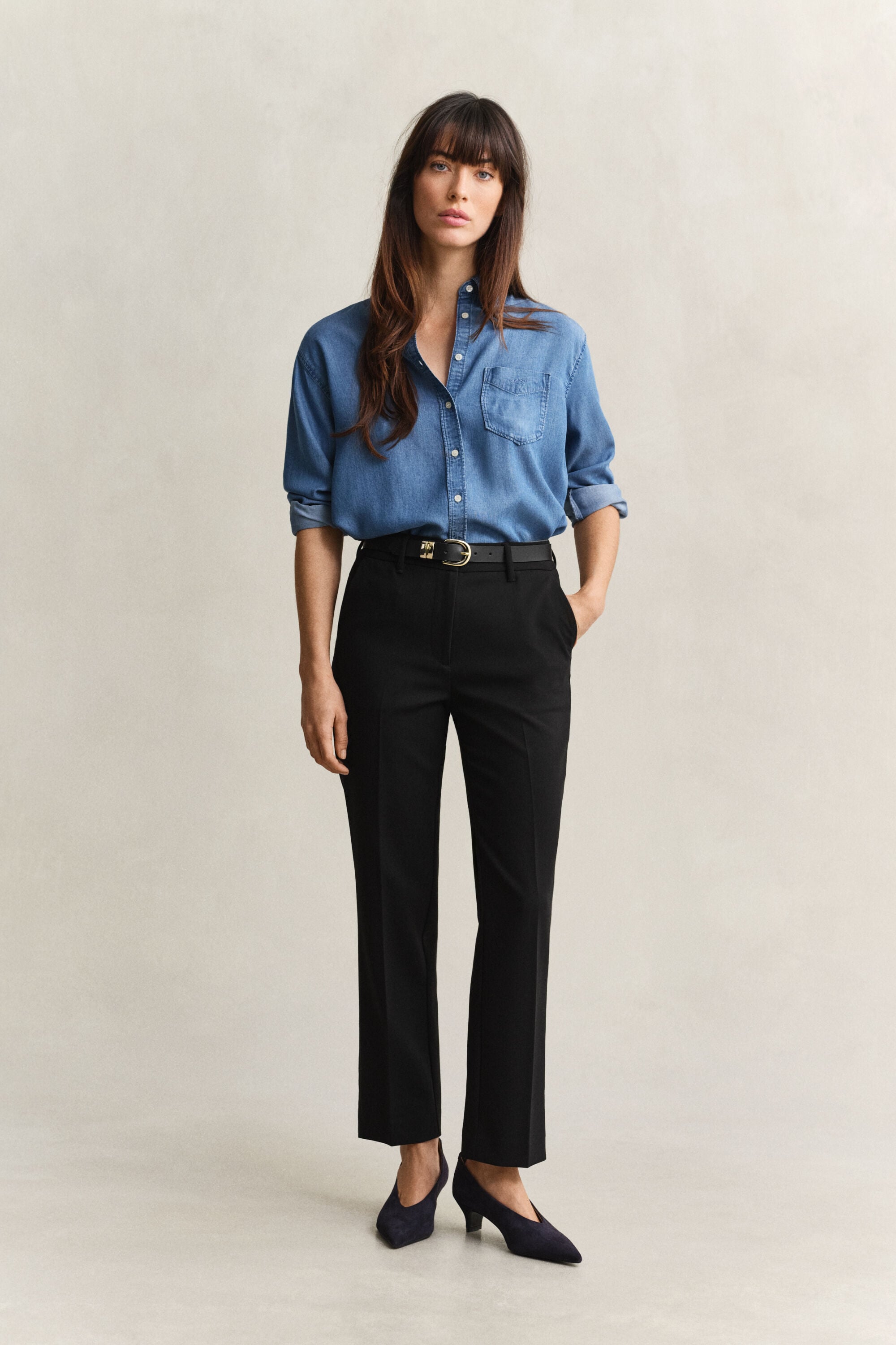 Pantaloni eleganti slim fit