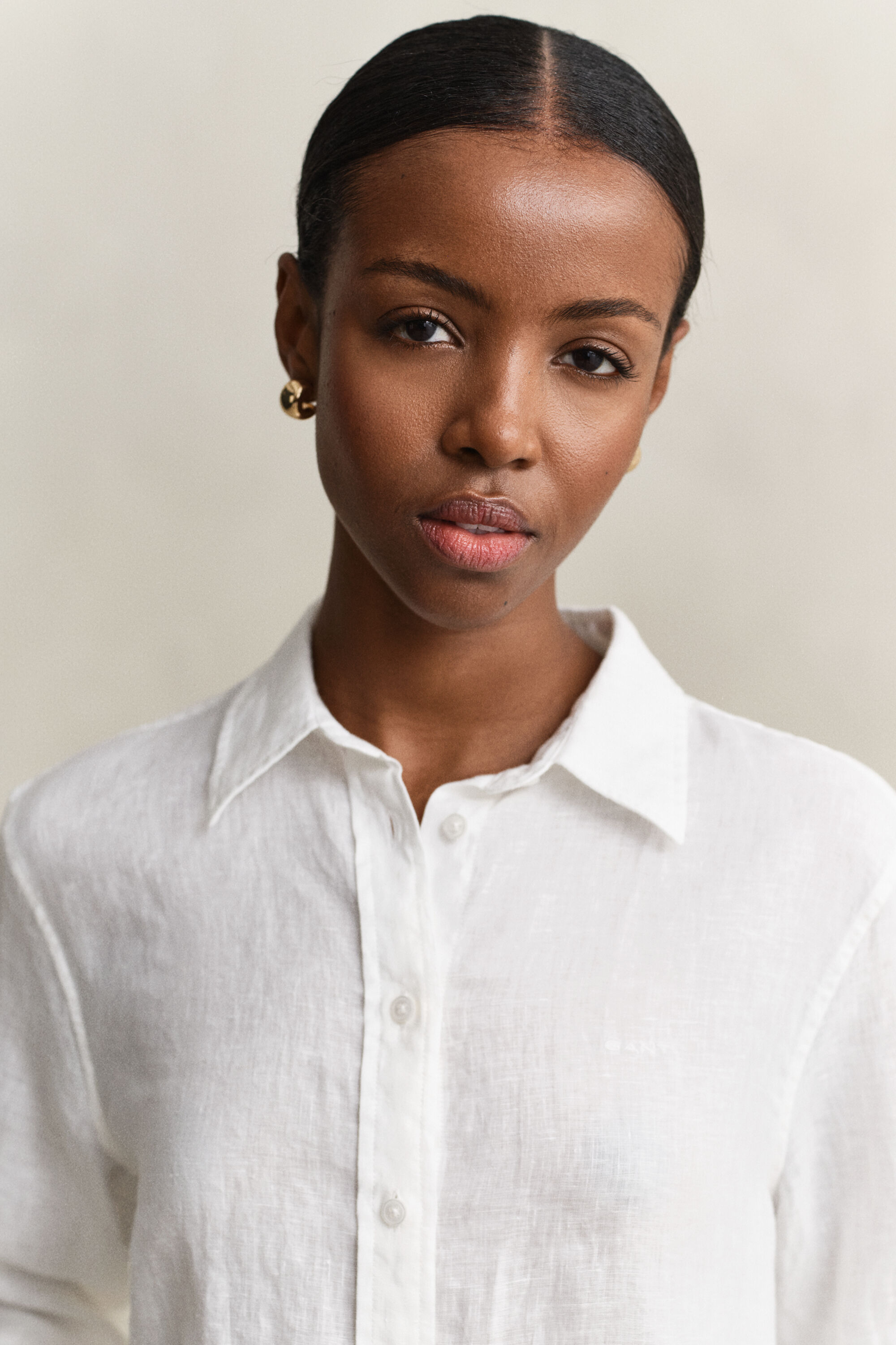 Camicia di lino regular fit