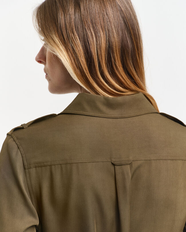 Abito chemisier con tasca