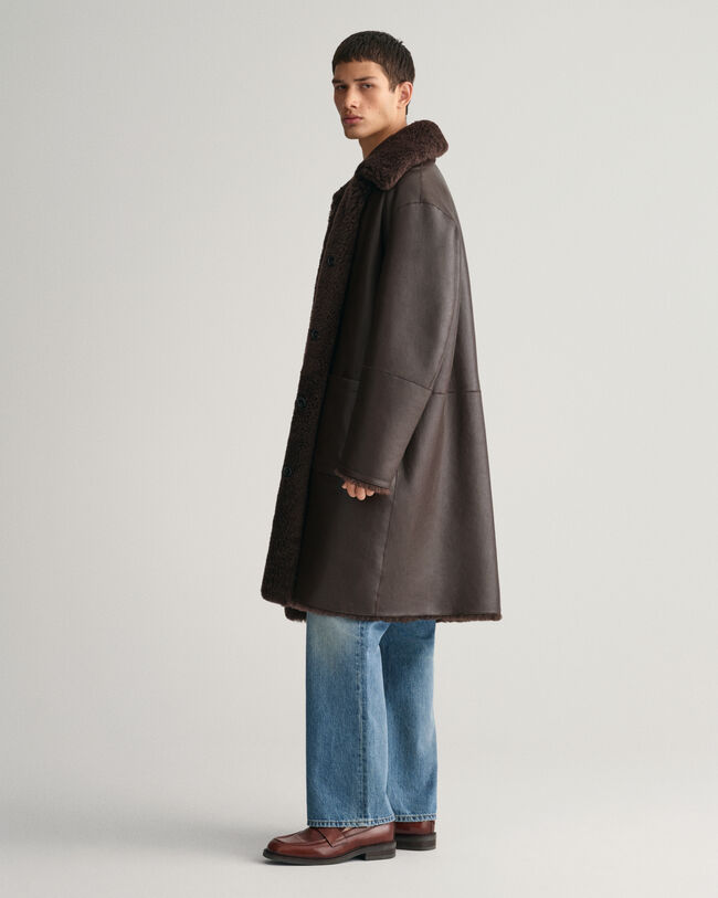 Cappotto in shearling