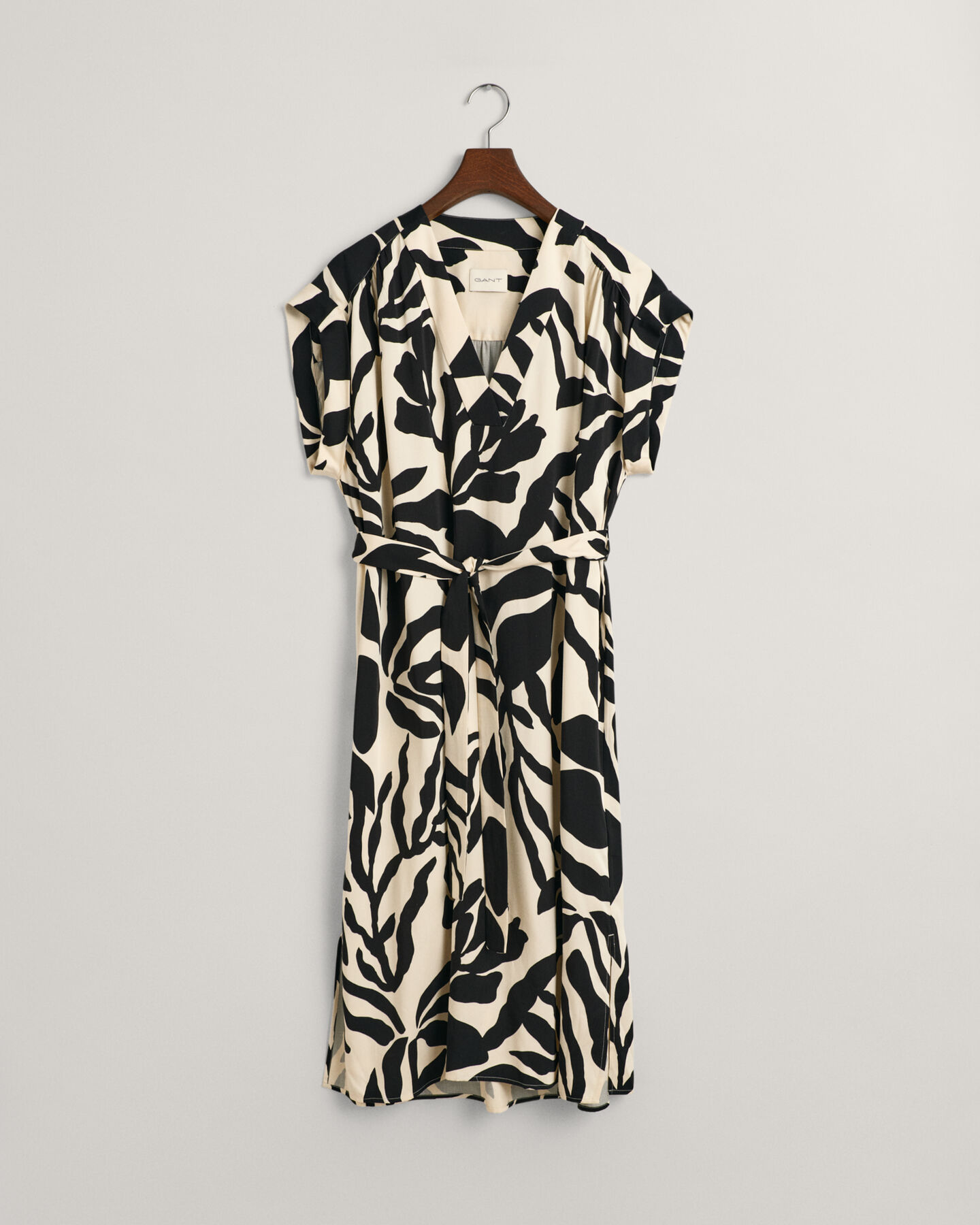 Abito a maniche corte Palm Print