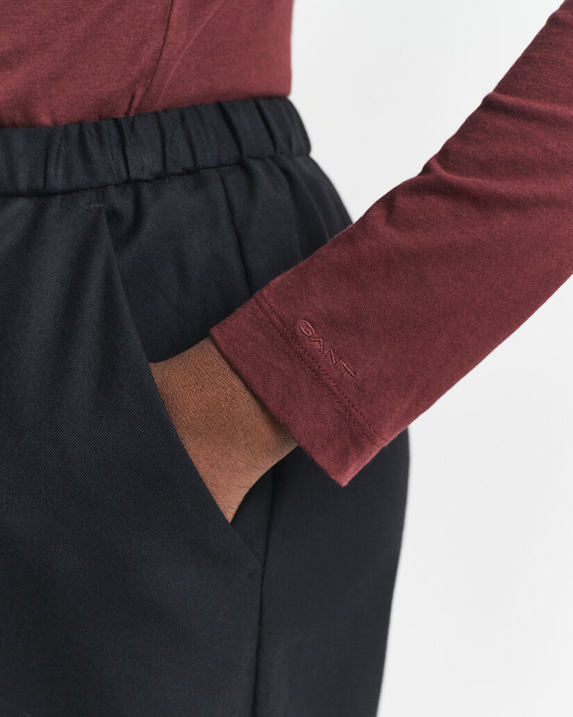 Maglia a collo alto in cotone leggero