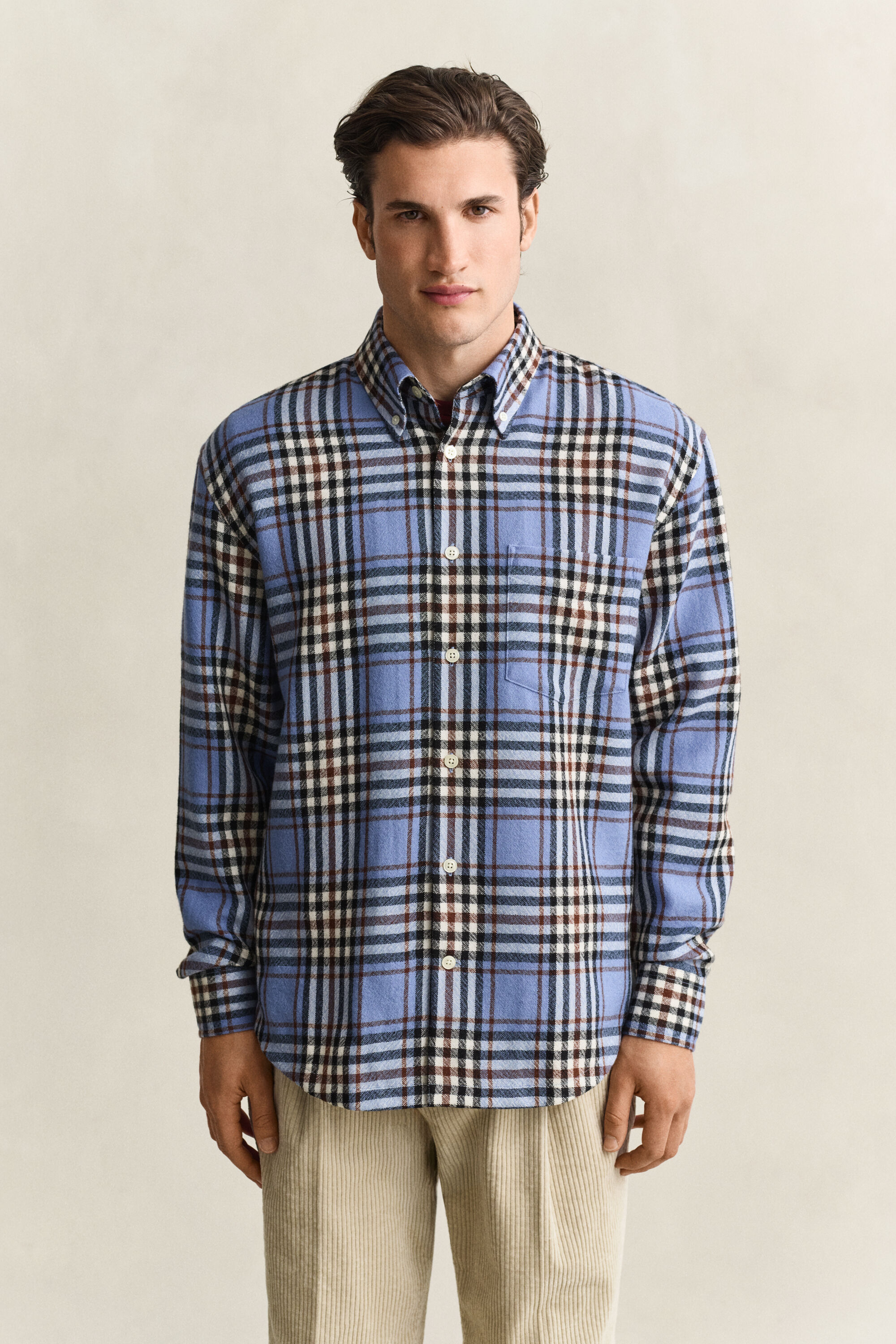 Camicia in lana Pinnacle