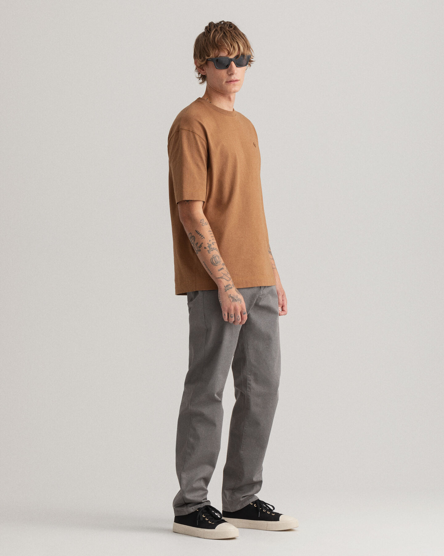 Pantaloni chino Allister in twill regular fit