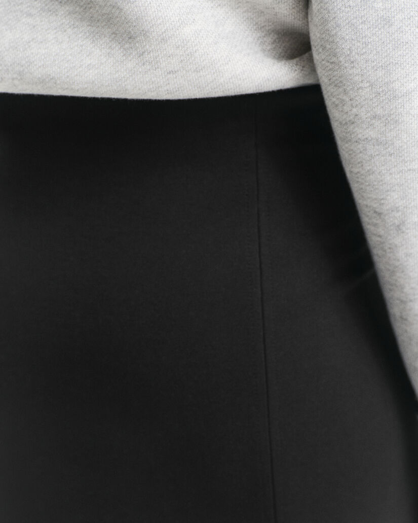 Gonna longuette in jersey