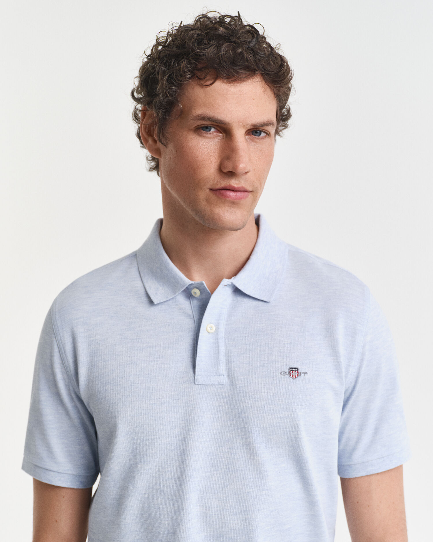 Polo Shield in piqué regular fit