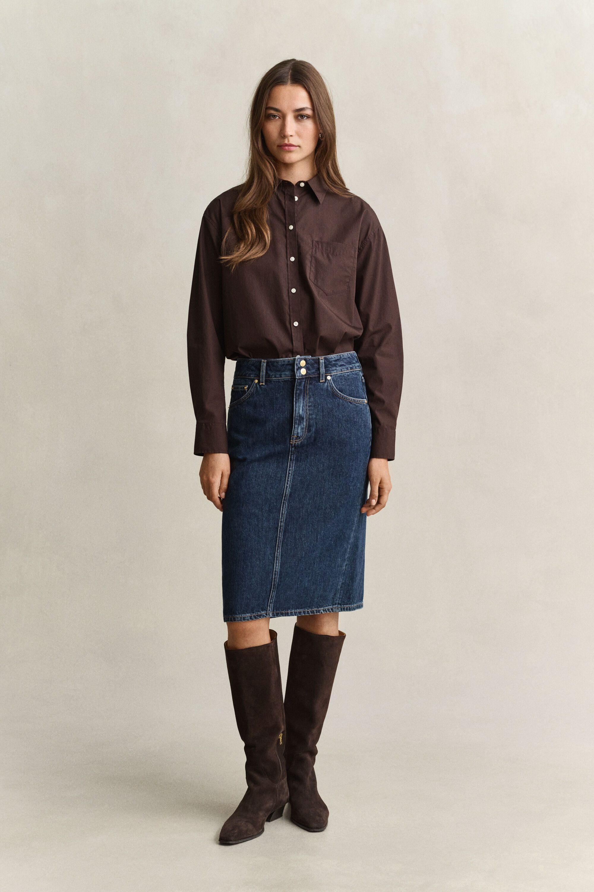 Gonna in denim