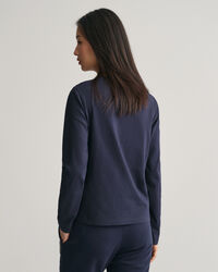 T-shirt girocollo G a maniche lunghe