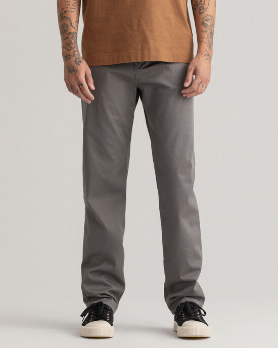 Pantaloni chino Allister in twill regular fit