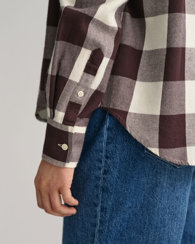 Camicia a quadri relaxed fit Teen Girls