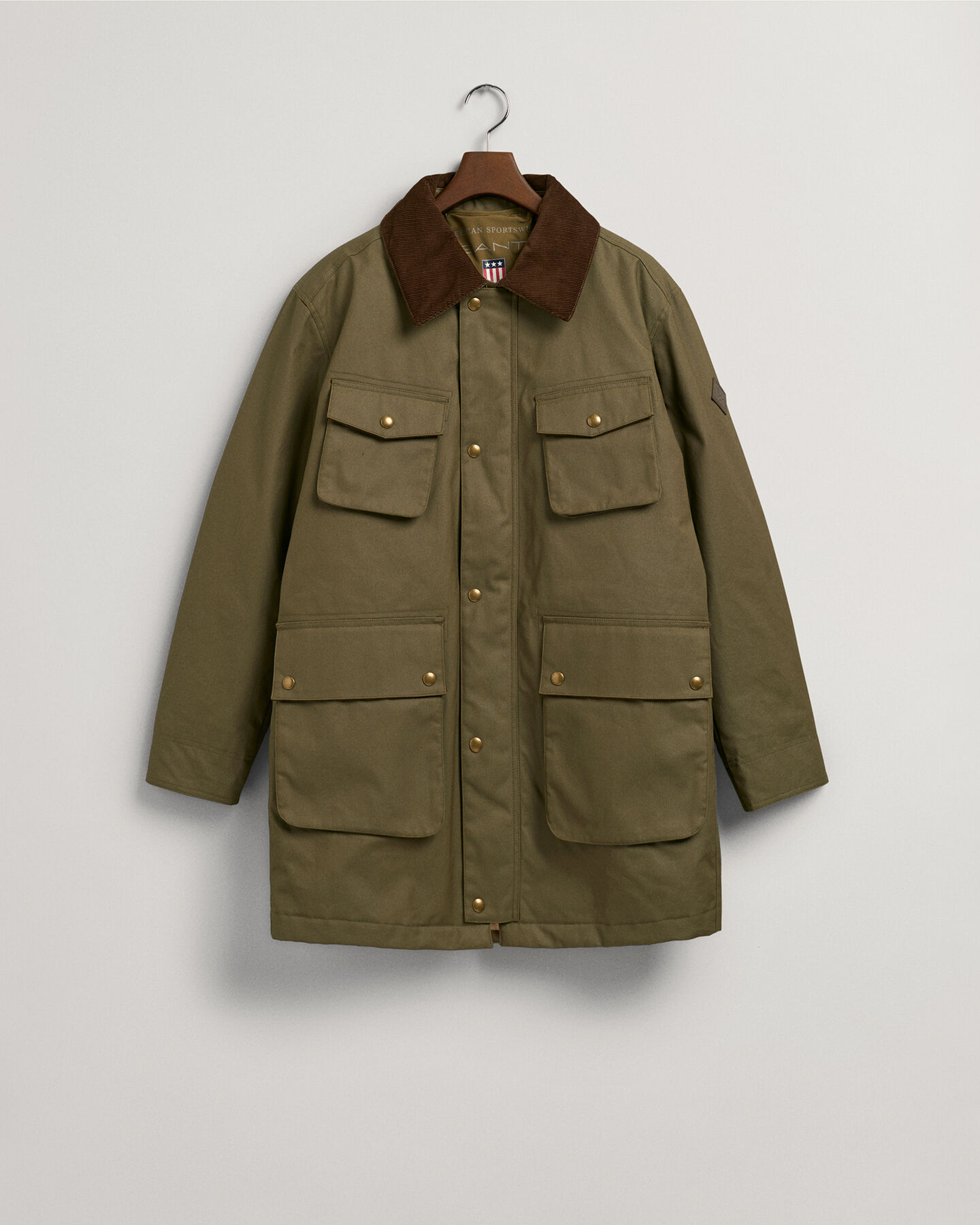 Giacca Double Decker cerata