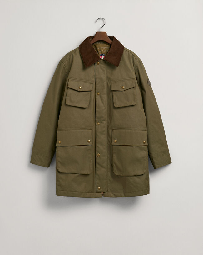 Giacca Double Decker cerata