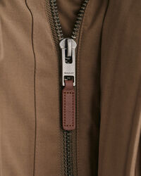 Giacca Field in flanella imbottita