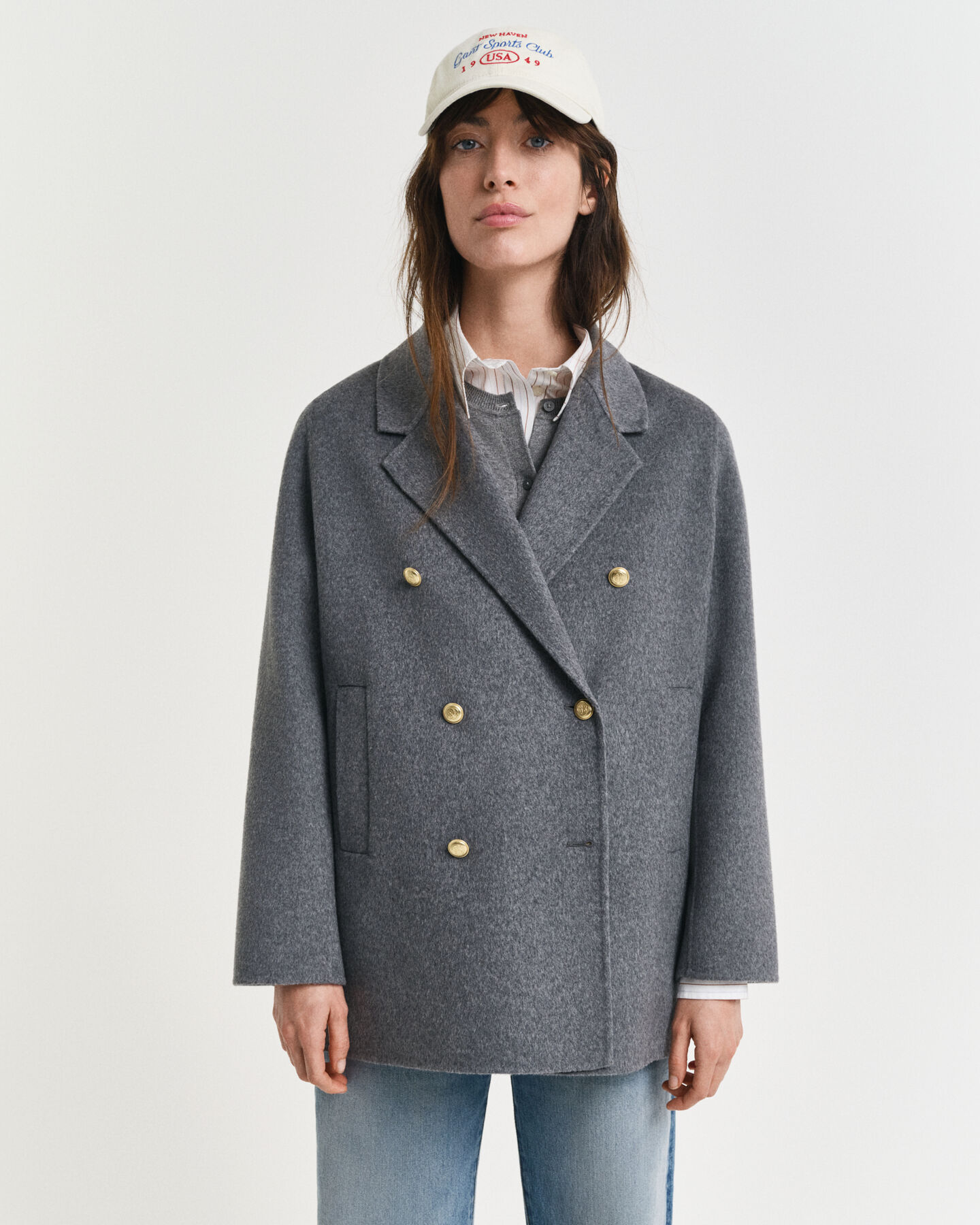 Giacca caban cucita a mano