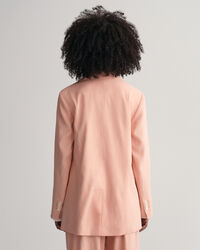 Blazer di lino elasticizzato regular fit