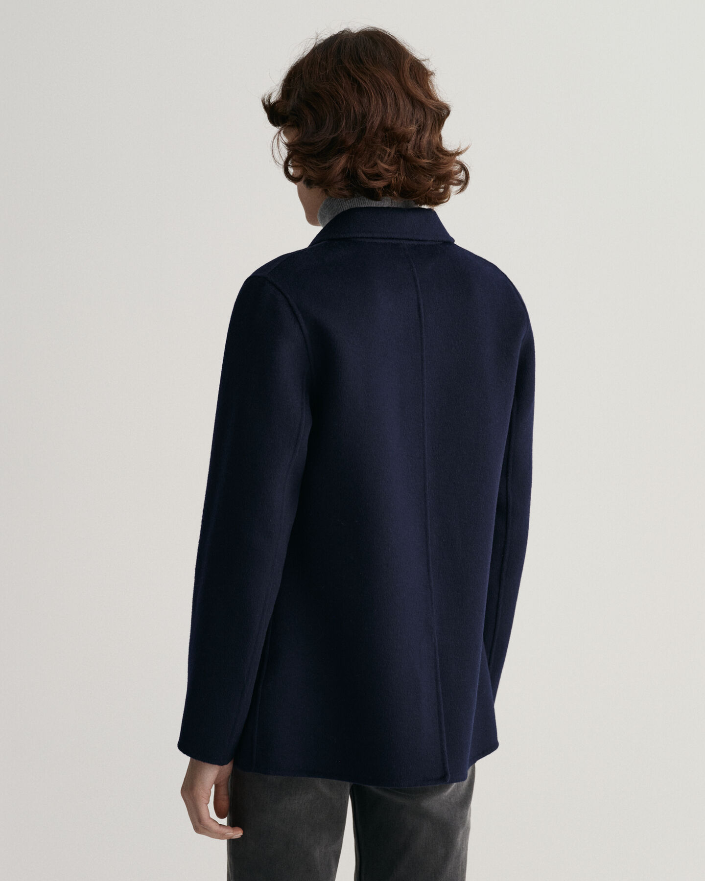 Blazer dritto cucito a mano