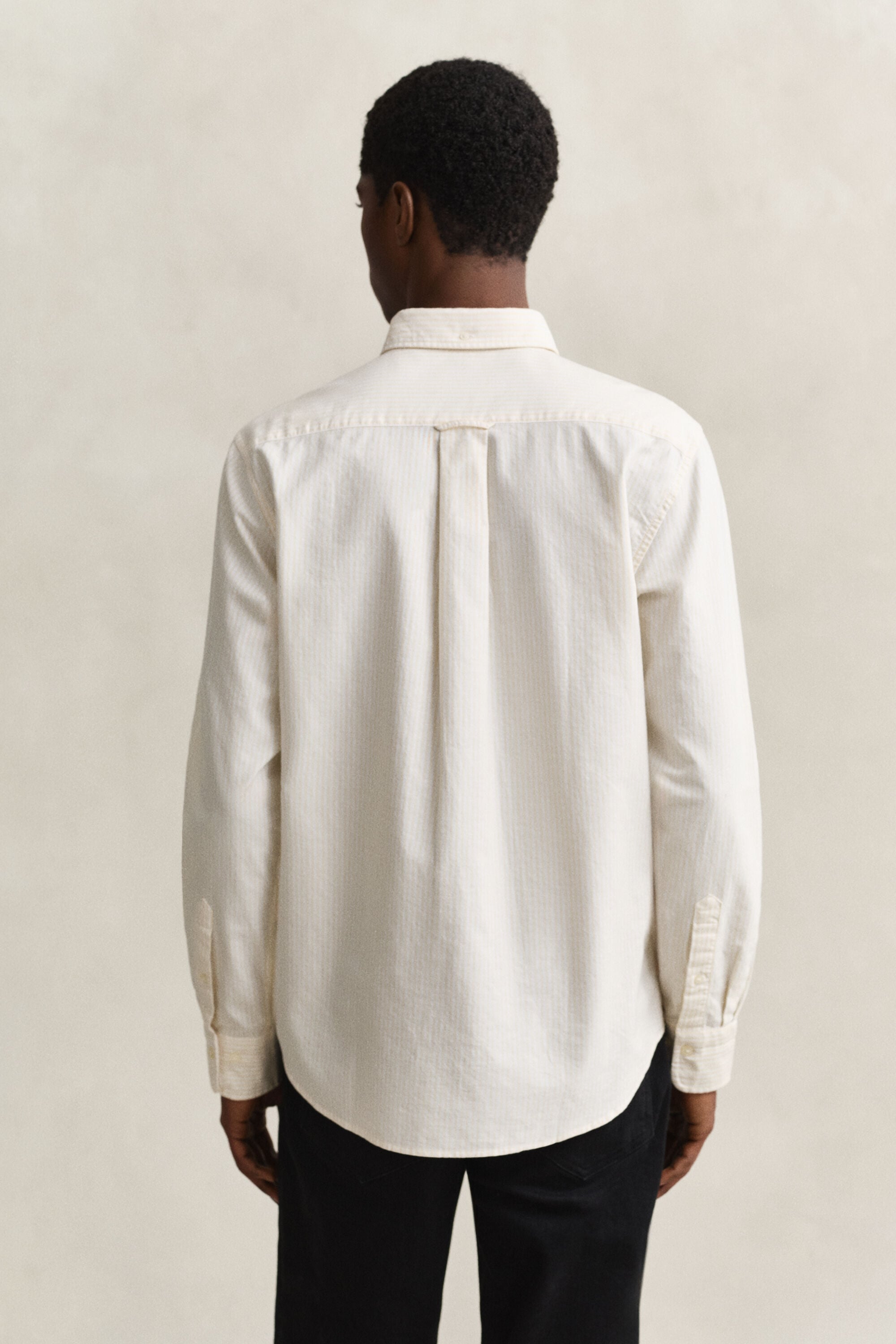 Camicia Oxford classica a righe Banker