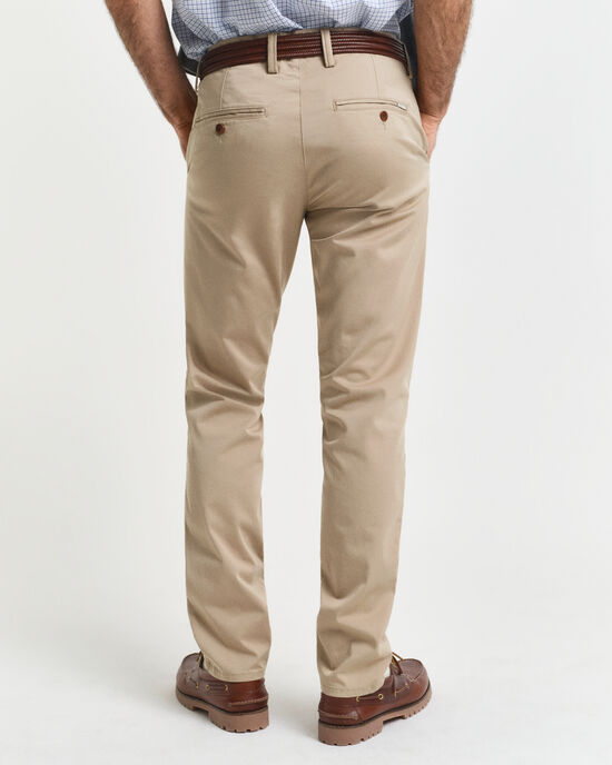 Pantaloni chino in twill slim fit
