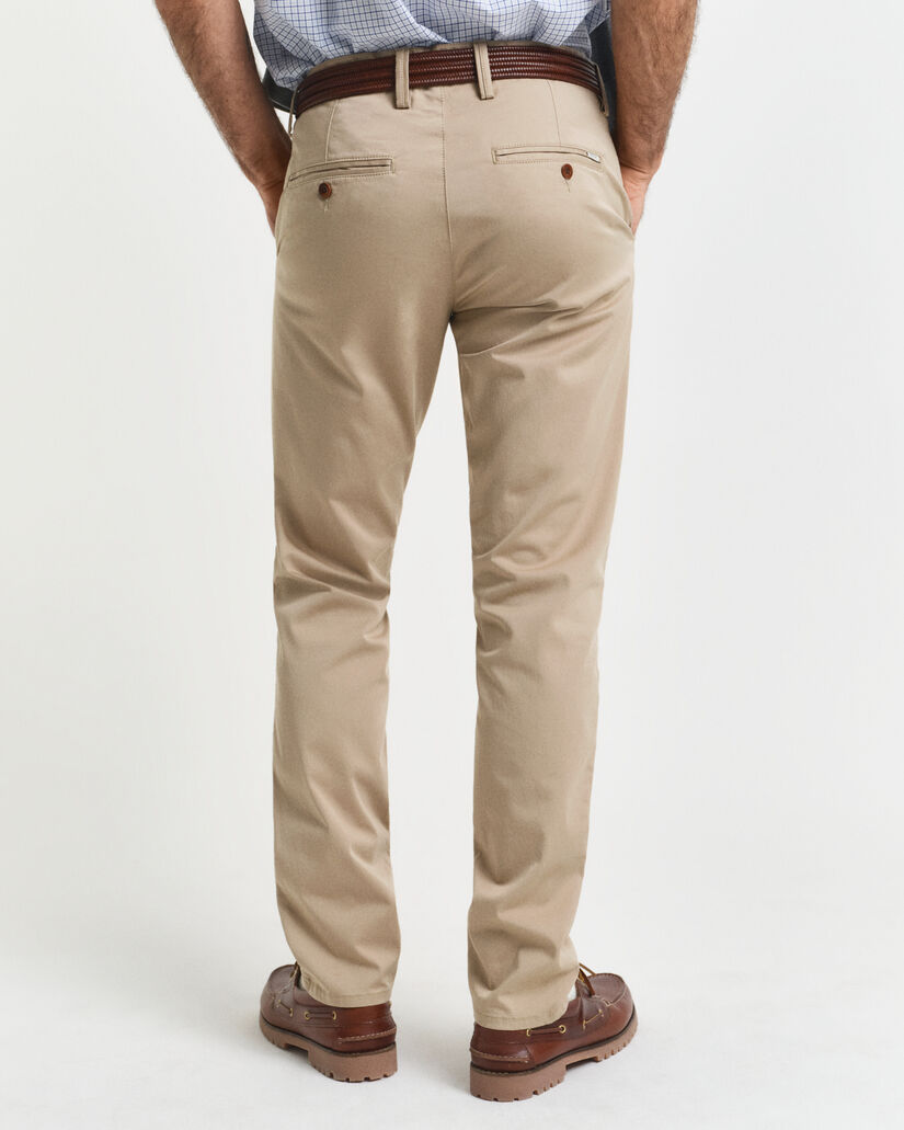 Pantaloni chino in twill slim fit
