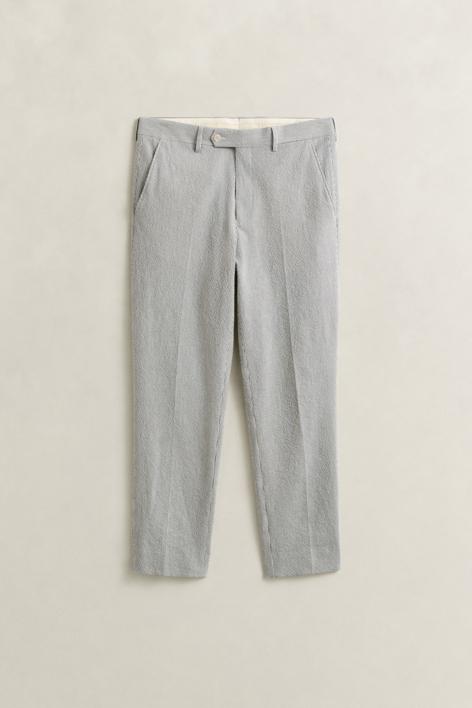 Pantaloni da abito in seersucker