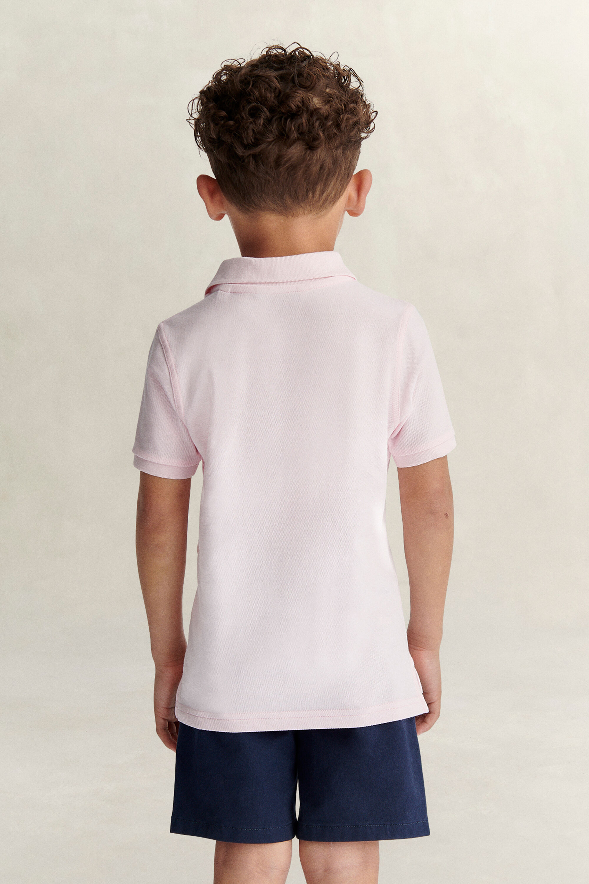Polo Shield in piqué Kids