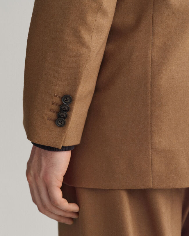 Blazer da abito in flanella oversize