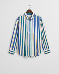 Camicia stampata a righe relaxed fit