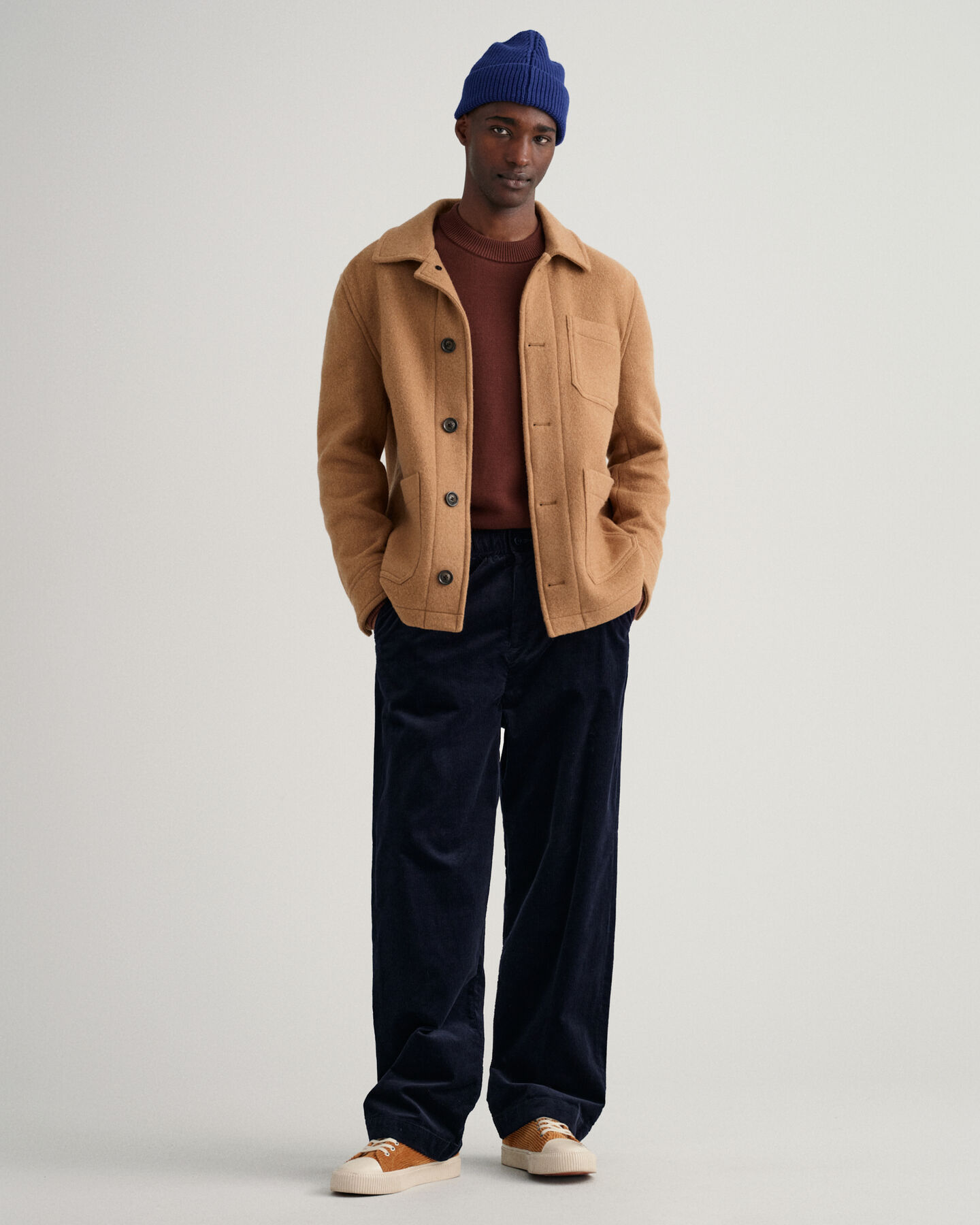 Giacca in lana corta