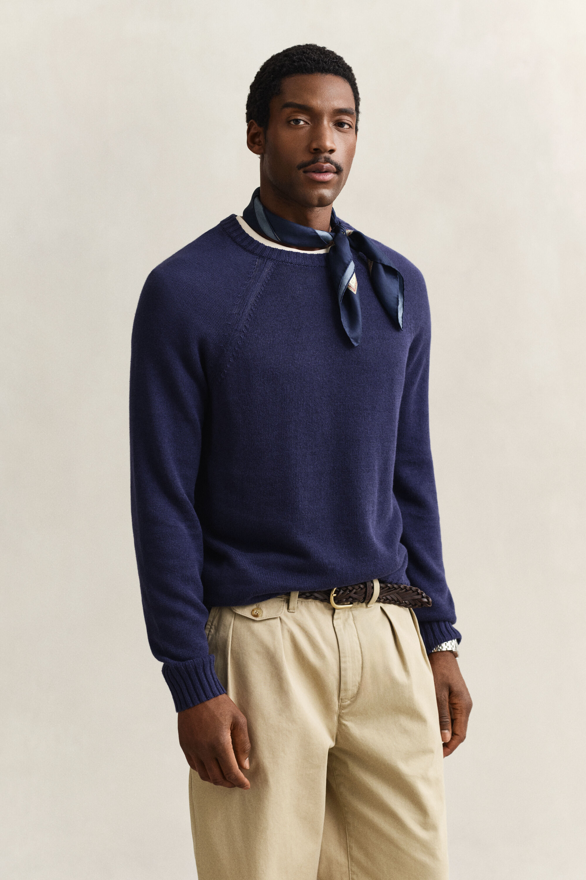 Maglia in misto lino