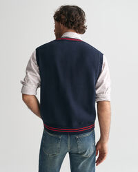 Gilet con scollo a V
