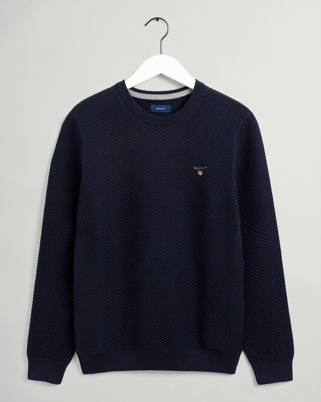 Maglia girocollo Triangle Texture