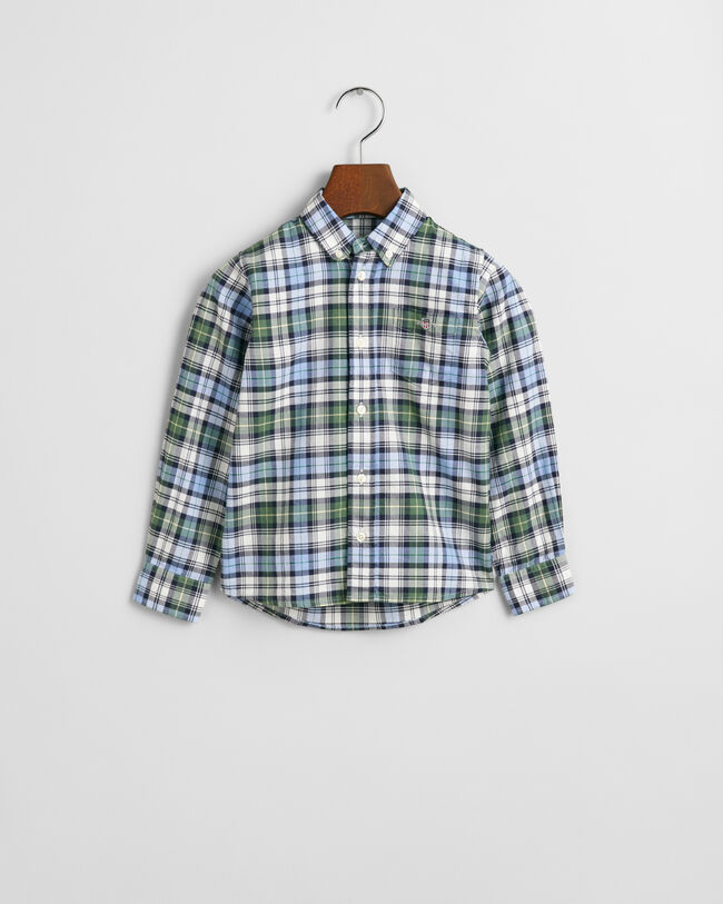 Camicia Oxford Archive a quadri Kids