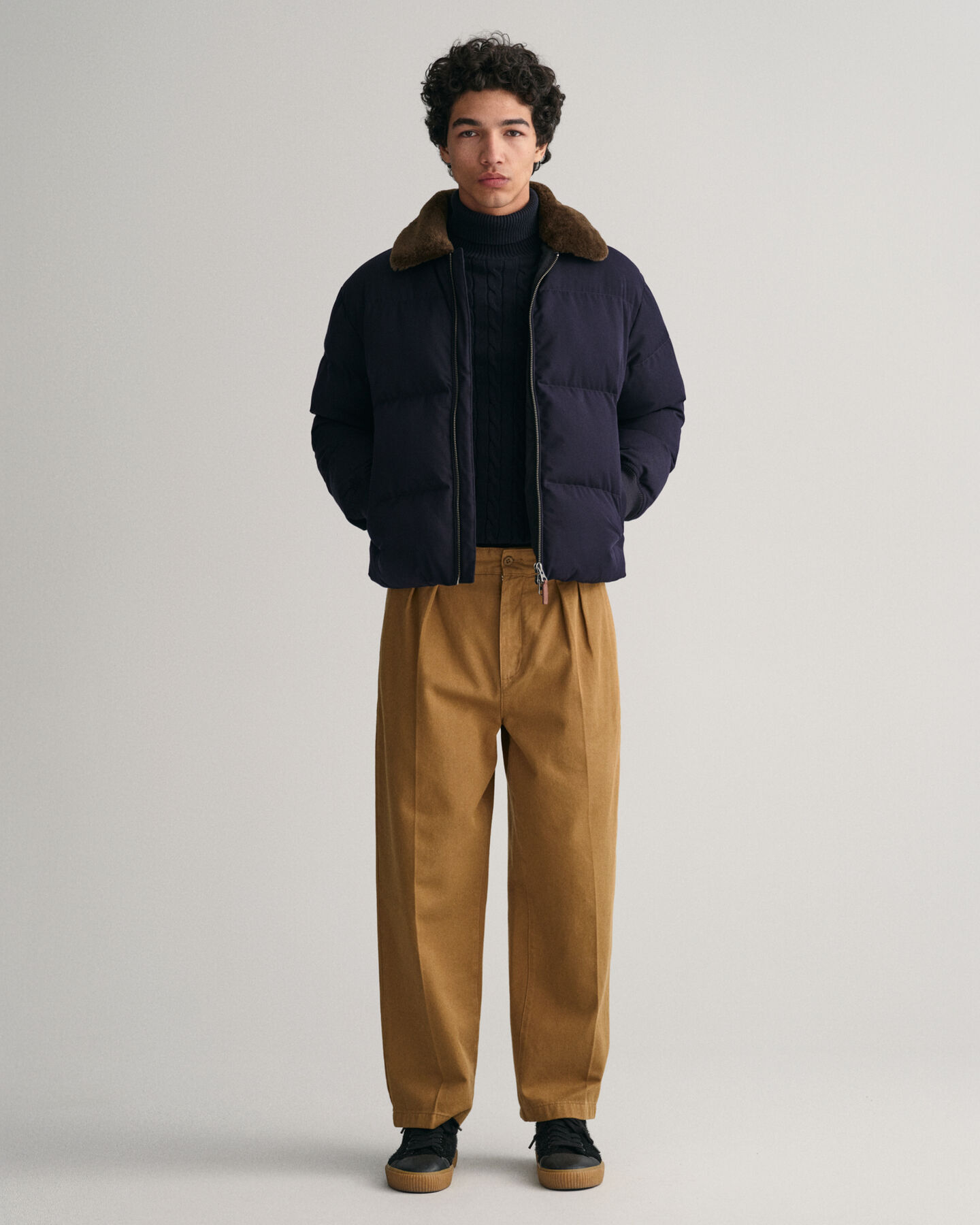 Piumino in flanella imbottito