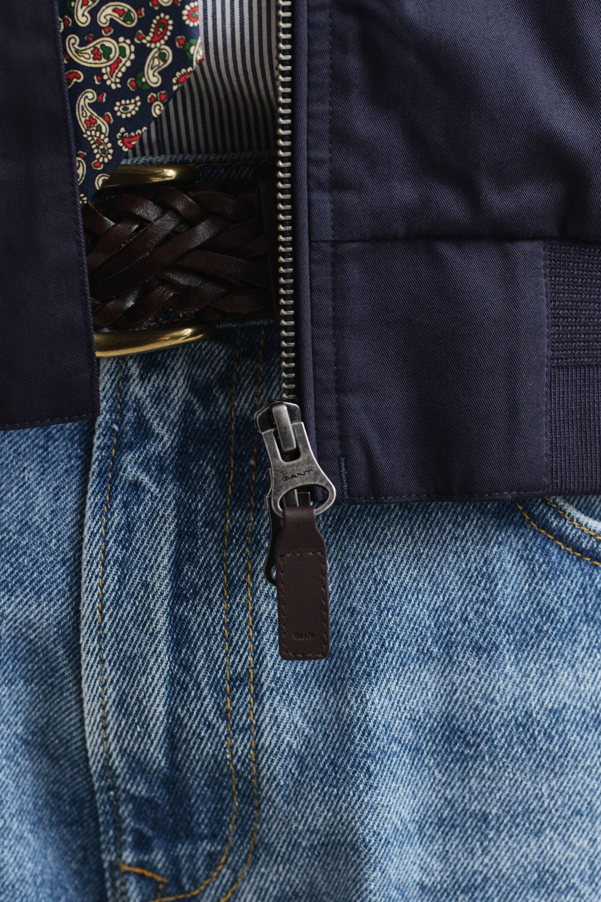 Giacca Harrington in misto cotone