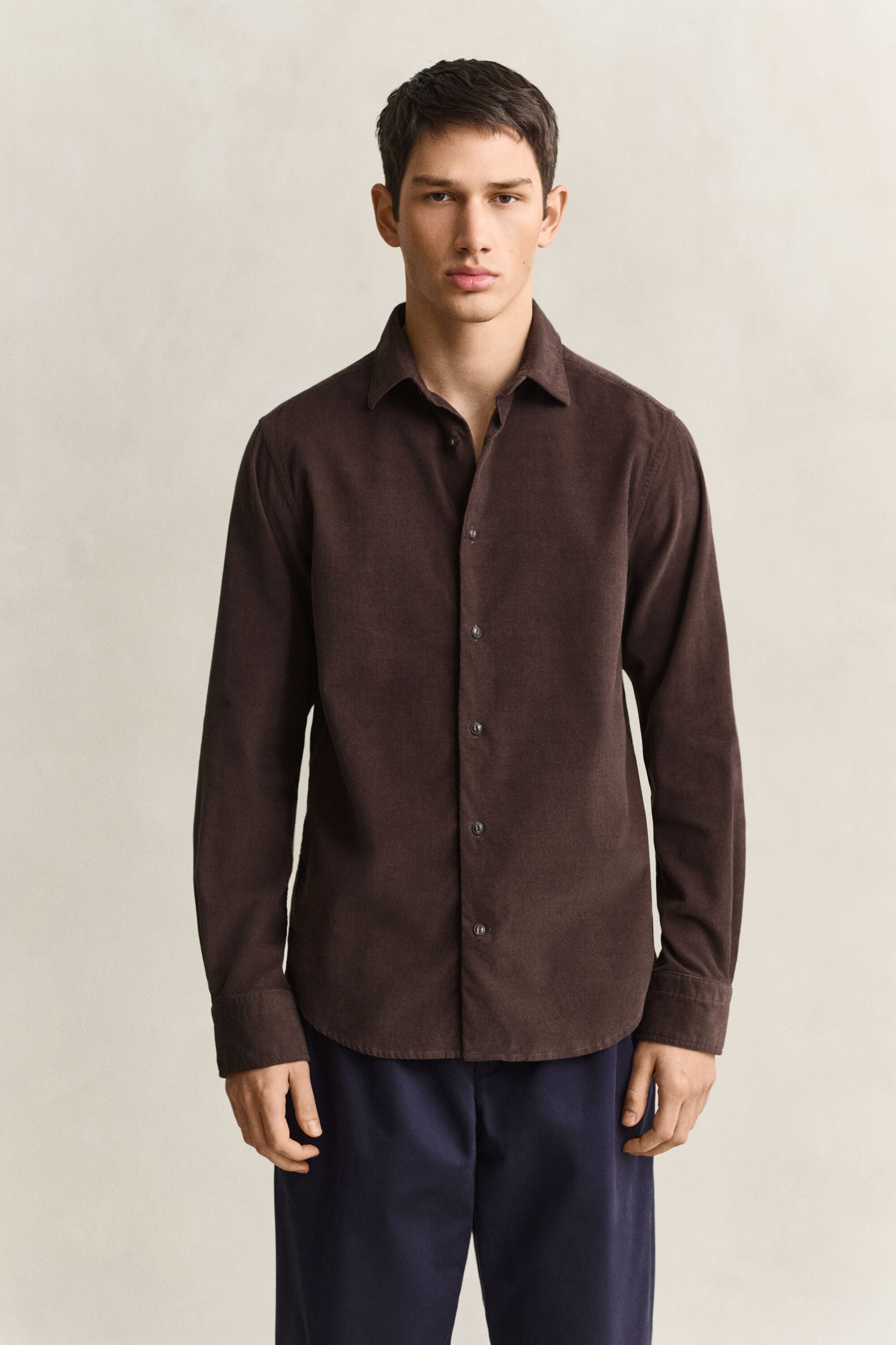 Camicia in velluto a coste