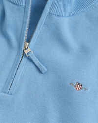 Maglia in cotone con zip corta Shield Teens