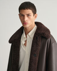 Cappotto in shearling