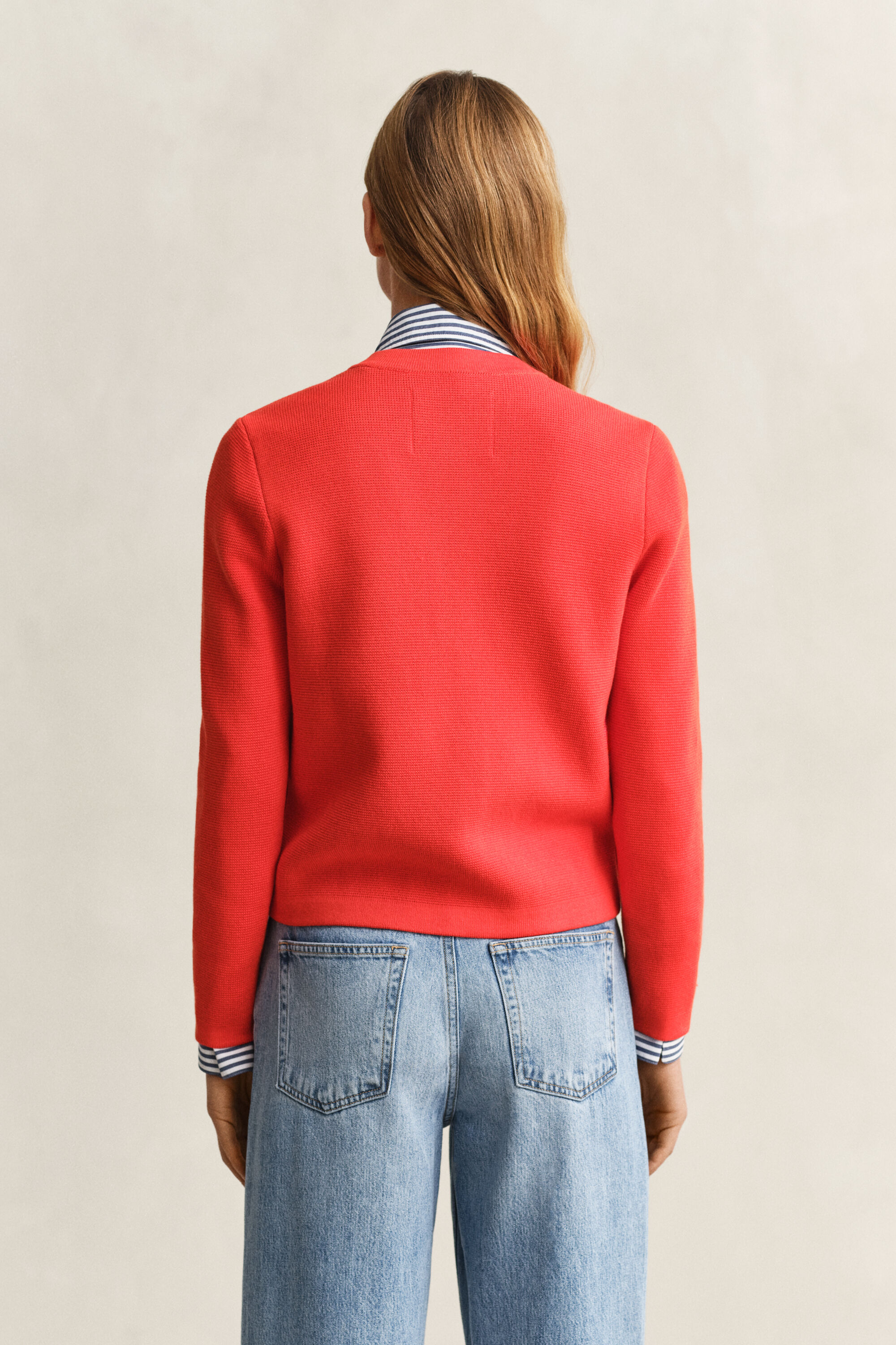 Giacca in maglia in cotone