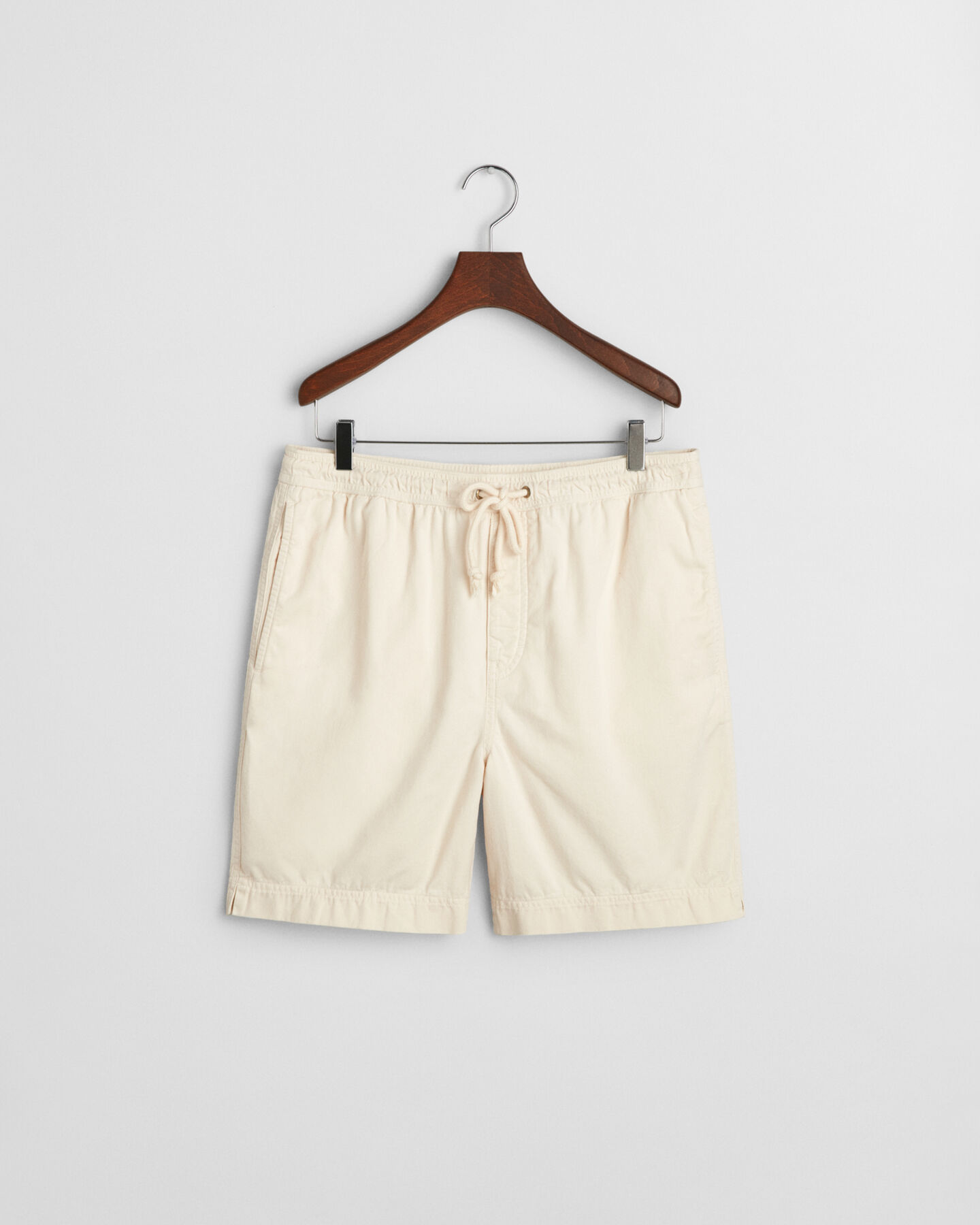 Pantaloncini effetto sbiadito con coulisse regular fit