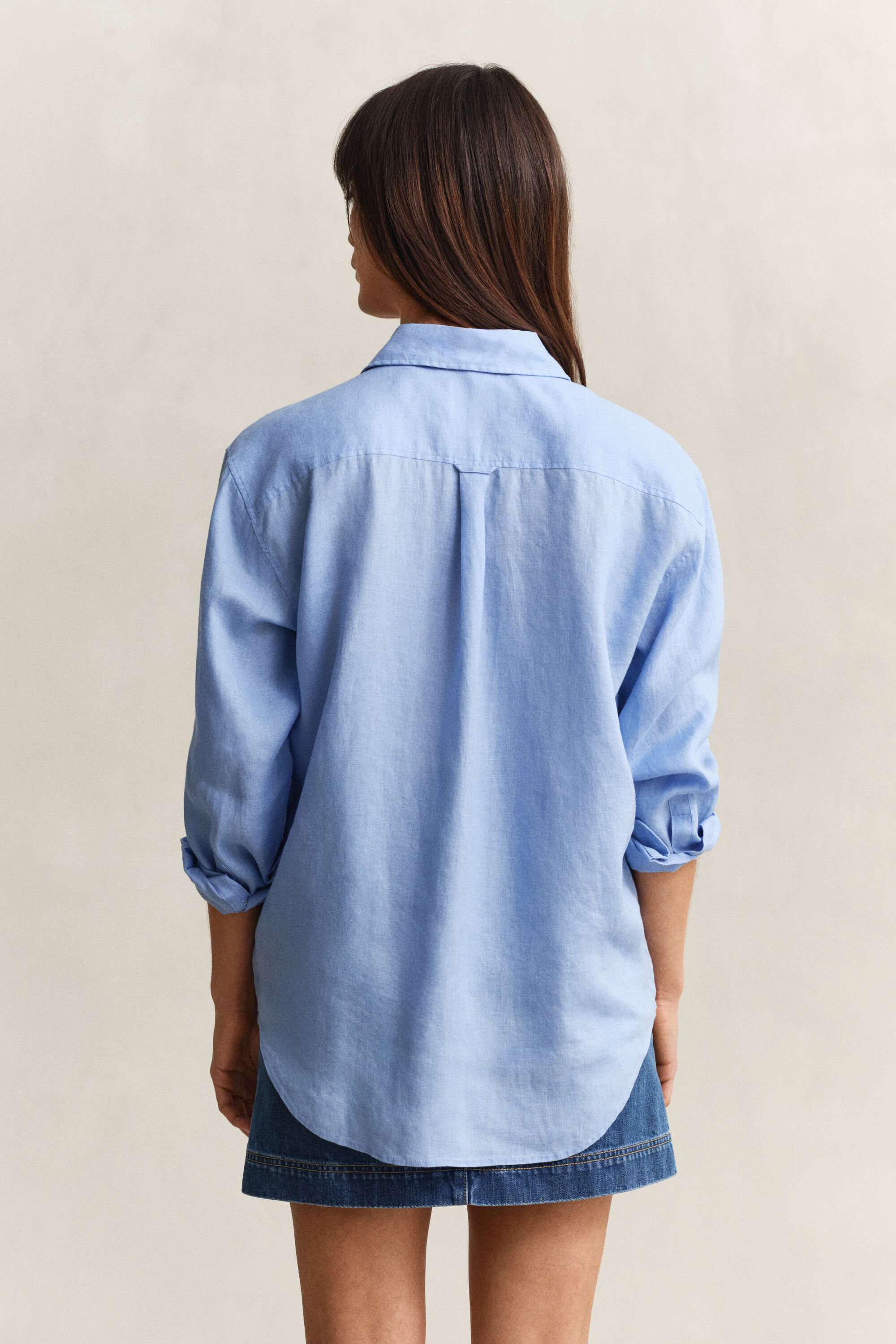Camicia di lino relaxed fit